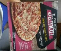 Mängden socker i Pizza jamón y queso