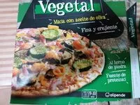 Mängden socker i Pizza vegetal