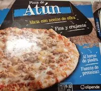 Mängden socker i Pizza de atún