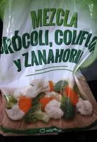 Mängden socker i Brócoli, coliflor y zanahoria