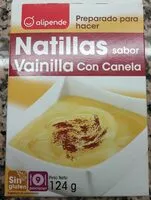 Mängden socker i Natillas sabor vainilla con canela