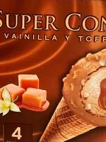 Mängden socker i Súper cono vainilla y Toffee