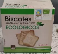 Mängden socker i Biscotes con germen de trigo