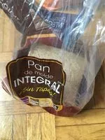 Mängden socker i Pan de molde integral