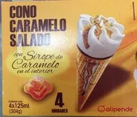 Mängden socker i Cono de caramelo salado