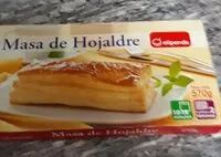 Mängden socker i Masa de hojaldre