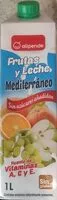 Mängden socker i Frutas y leche mediterráneo