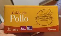 Mängden socker i Caldo de Pollo
