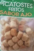 Mängden socker i Picatostes fritos sabor ajo