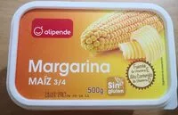 Mängden socker i Margarina maíz 3/4 alipende