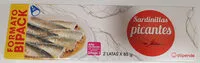Mängden socker i Sardinillas picantes