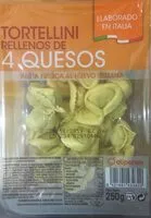 Mängden socker i Tortellini Rellenos de 4 Quesos