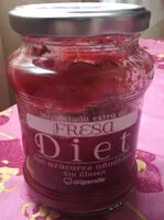 Mängden socker i Mermelada de fresa DIET