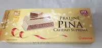 Mängden socker i Praliné piña