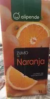 Mängden socker i Zumo de naranja
