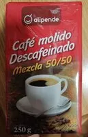Mängden socker i Café Molido Descafeinado Mezcla 50/50