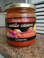 Mängden socker i Tomate frito estilo casero