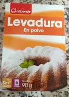 Mängden socker i Levadura en polvo