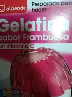 Mängden socker i Gelatina sabor frambuesa