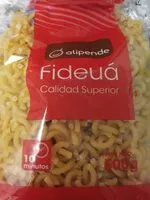 Mängden socker i Fideuá