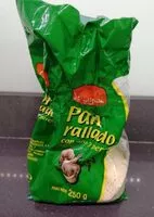 Mängden socker i Pan rallado con ajo y perejil