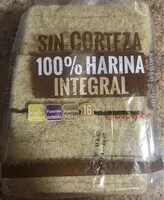 Mängden socker i Pan de molde sin corteza 100% harina integral