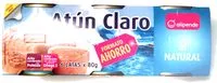 Mängden socker i Atún claro al natural