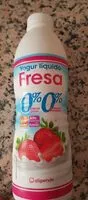 Mängden socker i Yogur líquido fresa