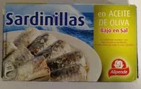 Mängden socker i Sardinillas en aceite de oliva bajo en sal