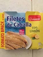 Mängden socker i Filetes de caballa