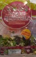Mängden socker i Ensalada mediterranea