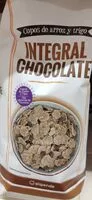 Mängden socker i Copos de arroz y trigo Integral chocolate
