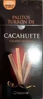 Mängden socker i Palitos Turrón de Cacahuete