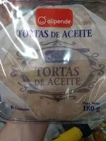Mängden socker i TORTAS DE ACEITE