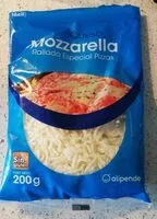Mängden socker i Queso mozzarella rallada