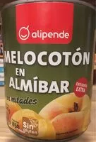 Mängden socker i Melocotón en almíbar