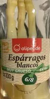 Mängden socker i Esparragos Blancos Muy Gruesos
