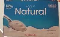 Mängden socker i Yogur natural