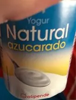 Mängden socker i Yogur natural azucarado