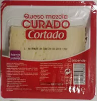 Mängden socker i Queso Mezcla Curado