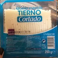 Mängden socker i Queso mezcla tierno cortado Alipende