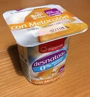 Mängden socker i Yogurt desnatado melocotón