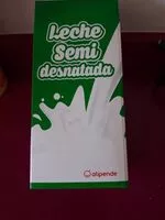 Mängden socker i Leche semidesnatada