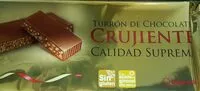 Mängden socker i Turrón de chocolate crujiente