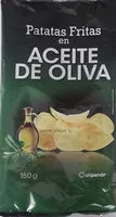 Mängden socker i Patatas fritas en aceite de oliva