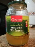Mängden socker i Aceitunas verdes manzanilla sin hueso