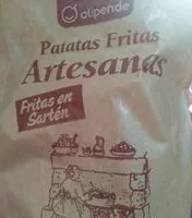 Mängden socker i Patatas fritas artesanas