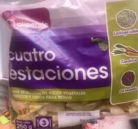 Mängden socker i Ensalada cuatro estaciones