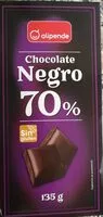 Mängden socker i Chocolate negro 70%
