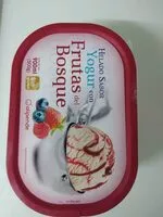 Mängden socker i Helado Sabor Yogur con Frutas del bosque